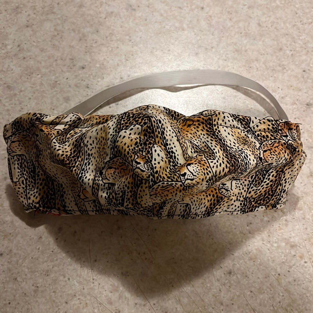 Handmade reversible face covering